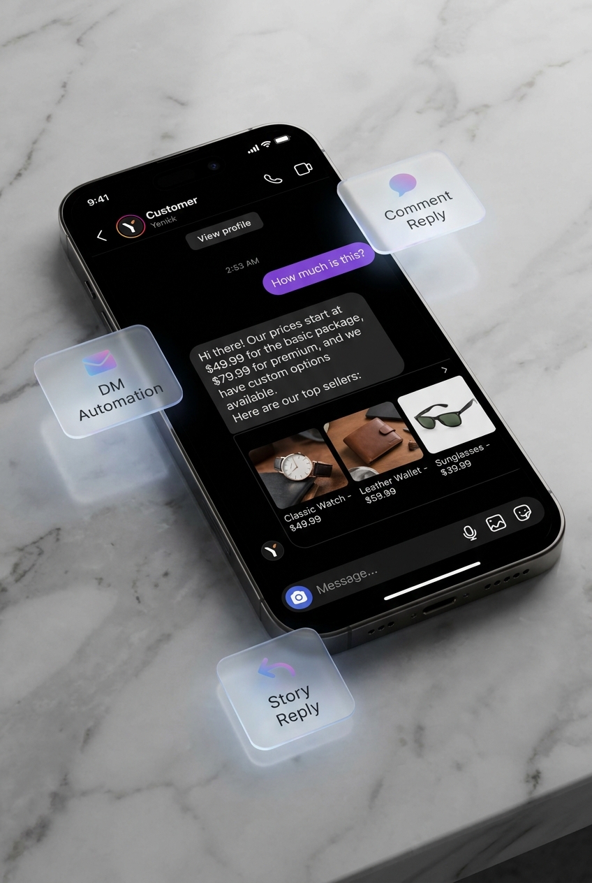 Instagram Automations UI